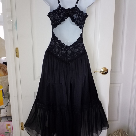 VTG ANDREA CRISTOFF/ ESCANTE SEXY NIGHTGOWN  SMALL - Picture 3 of 7